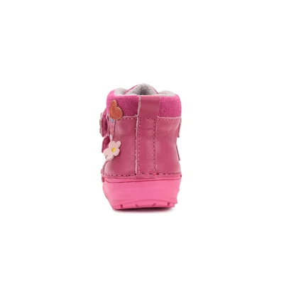 D.D.Step Rózsaszín Kislány Zárt cipő Termó béléssel Manóval #S071-52810B