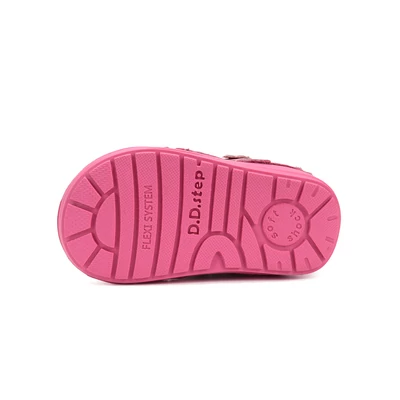 D.D.Step Rózsaszín Kislány Zárt cipő Termó béléssel Manóval #S071-52810B