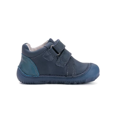 D.D.Step kék Kisfiú UV fényre reagálnak Barefoot Zárt cipő dínóval #S073-52875