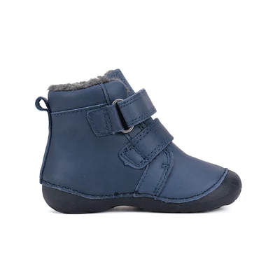 D.D.Step kék Kisfiú Első lépés Bélelt bokacipő dínoval #W066-52525A