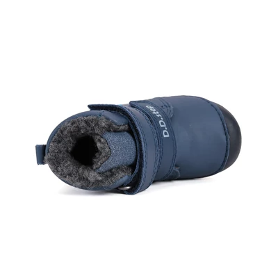 D.D.Step kék Kisfiú Első lépés Bélelt bokacipő dínoval #W066-52525A