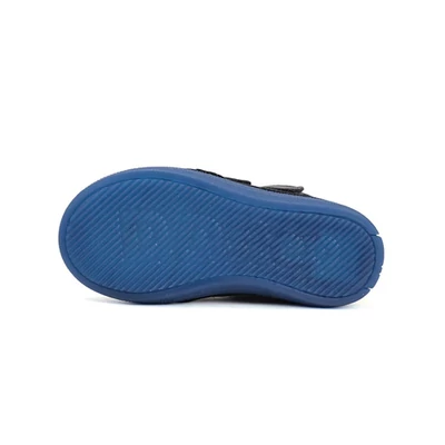 D.D.Step kék Kisfiú Barefoot Bélelt bokacipő krokodillal #W063-52415