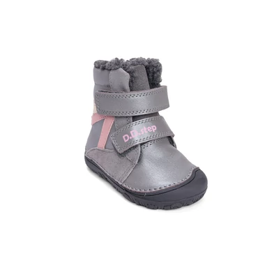 D.D.Step barna Kislány Barefoot Bélelt bokacipő lóval #W073-52306D